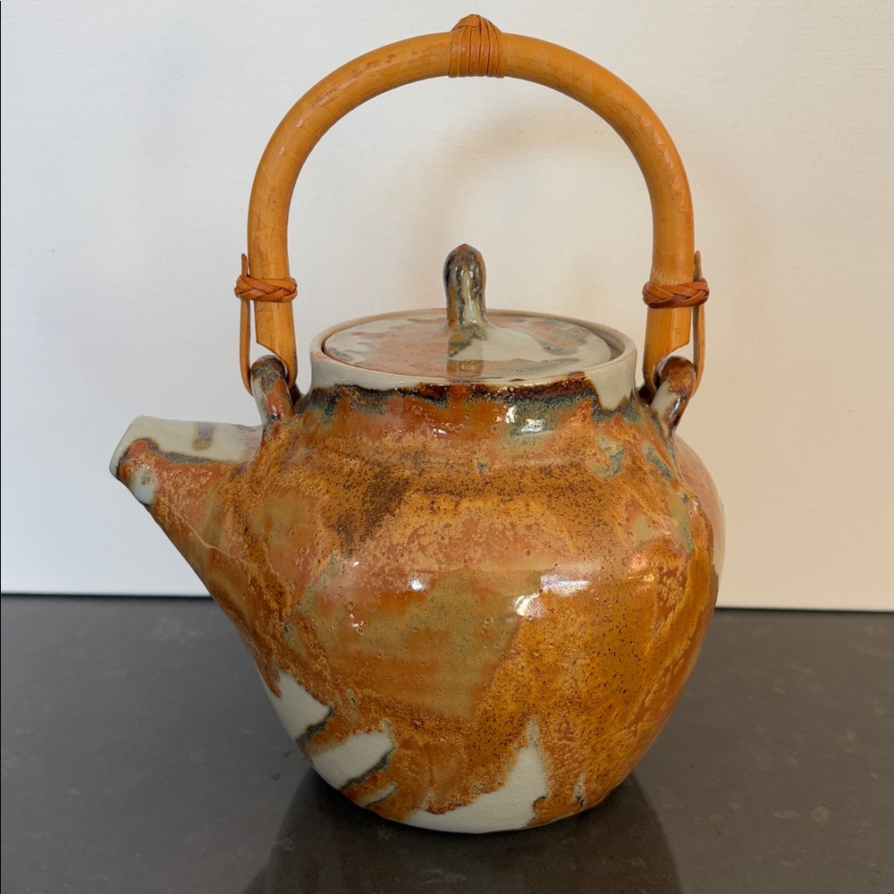 Handmade Pottery Tea Pot - Picture 2 of 16